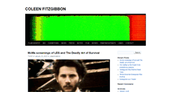 Desktop Screenshot of coleenfitzgibbon.com